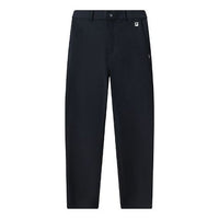 FILA Logo Straight Woven Golf Trousers For Men Blue A11M125805F-NV