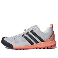 (WMNS) adidas Terrex Solo 'Grey Black Orange' CM7656