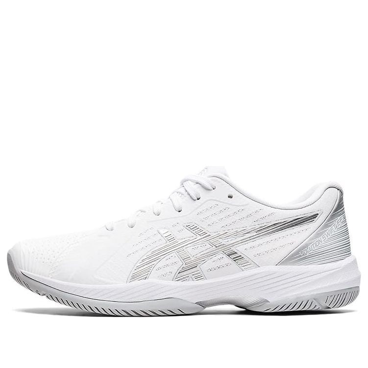 (WMNS) ASICS Solution Swift FF 'White Pure Silver' 1042A197-100