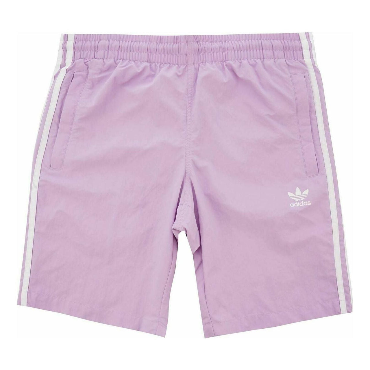 Men's adidas originals Stripe Brand Logo Straight Shorts Pink DV1584