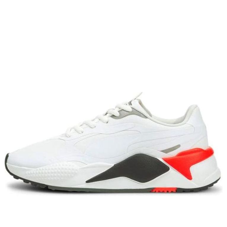 PUMA Rs-G Grey Golf Shoes White/Black/Red 193826-08