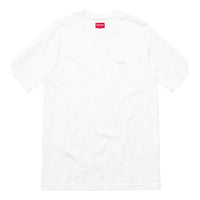Supreme FW18 Reflective Small Box White Tee SUP-FW18-352