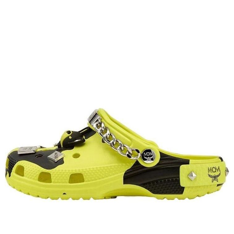 Crocs x MCM Camouflage Print Clogs 'Neon Yellow' MEXCSMM27YN