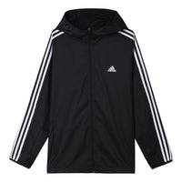 adidas Men's Sport Windbreaker Jacket Black GQ0622