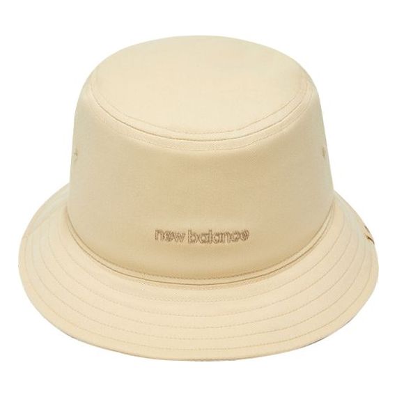 New Balance Wordmark Logo Bucket Hat 'Beige' JACL1646HMP