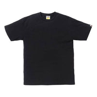 Men's BAPE Forest Pattern Short Sleeve Black 0ZXTEM110070C
