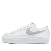 (WMNS) Nike Blazer Low Platform Low-Top Sneakers White/Grey DQ0853-100