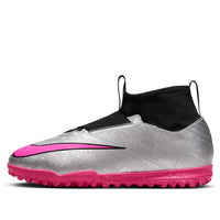 (GS) Nike Jr Mercurial Superfly 9 Acad 25 TF Turf 'Silver Hyper Pink' FJ2033-060