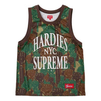 Supreme x Hardies SS23 Week17 Basketball Jersey 'Green' SUP-SS23-270