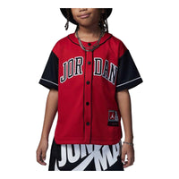 (PS) Air Jordan Logo Baseball Shirts 'Red' FQ0568-687
