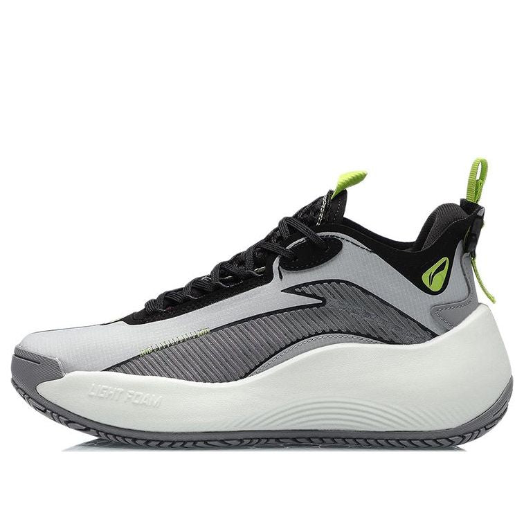 (WMNS) Li-Ning 1 BadFive Street Sole 'White Grey Green' AGBR002-1