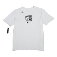 Nike Casual Sports Running Short Sleeve White AO0630-133