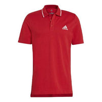 adidas M Sl Pq Ps Sports Short Sleeve Polo Shirt Red GM6959