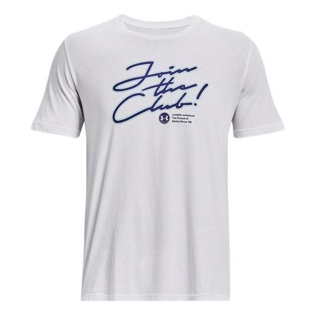 Under Armour Join The Club T-shirt 'White' 1376835-100