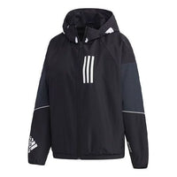 (WMNS) adidas Athleisure Casual Sports Woven Jacket Black GF0142