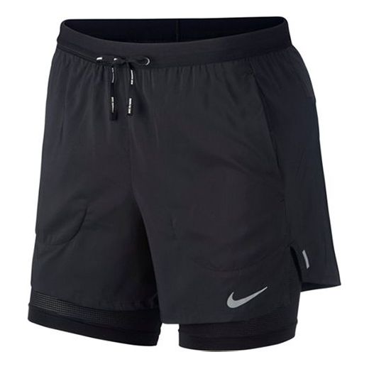 Nike Athleisure Casual Sports Running Breathable Shorts Black CJ5467-010