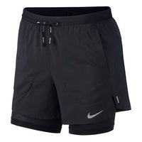 Nike Athleisure Casual Sports Running Breathable Shorts Black CJ5467-010