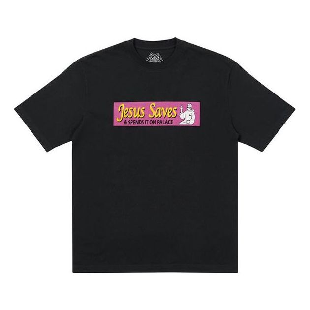PALACE Chest Logo Short Sleeve Unisex Black P20TS044