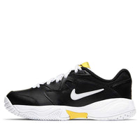 (GS) Nike Court Jr. Lite 2 'Black Yellow White' CD0440-002