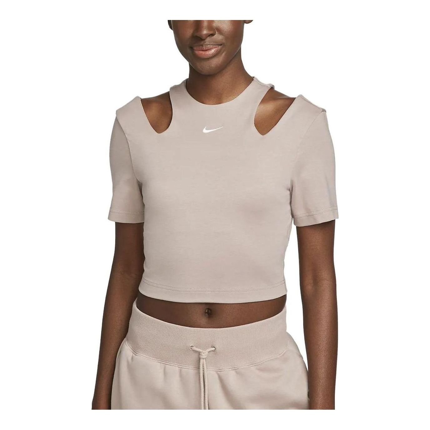 (WMNS) Nike Sportswear Cutout Top 'Pink' DV7963-272