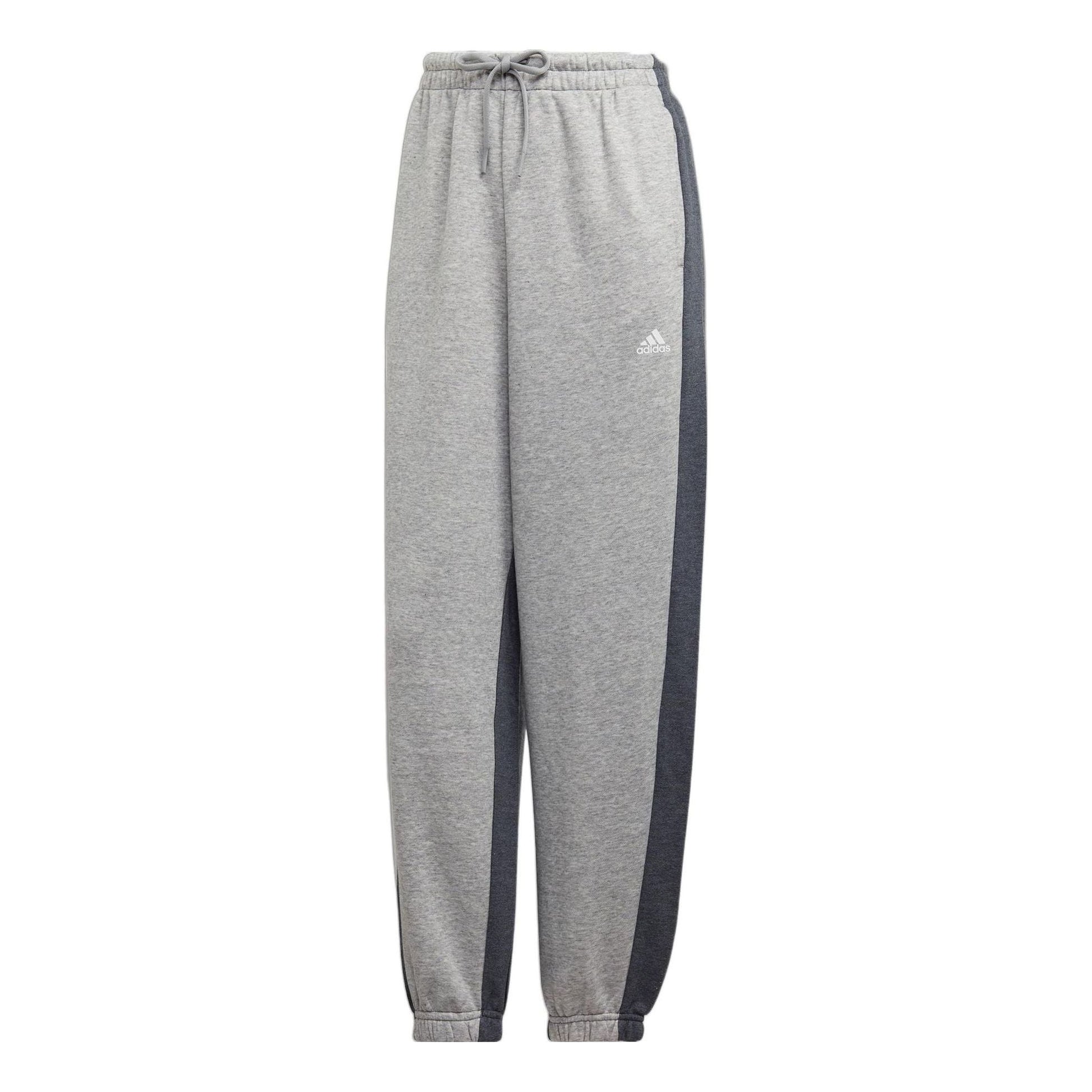 (WMNS) adidas Hyperglam French Terry Pants Asia Sizing 'Grey' HZ9671
