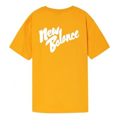 New Balance T-Shirt 'Yellow White' AMT01549CWY