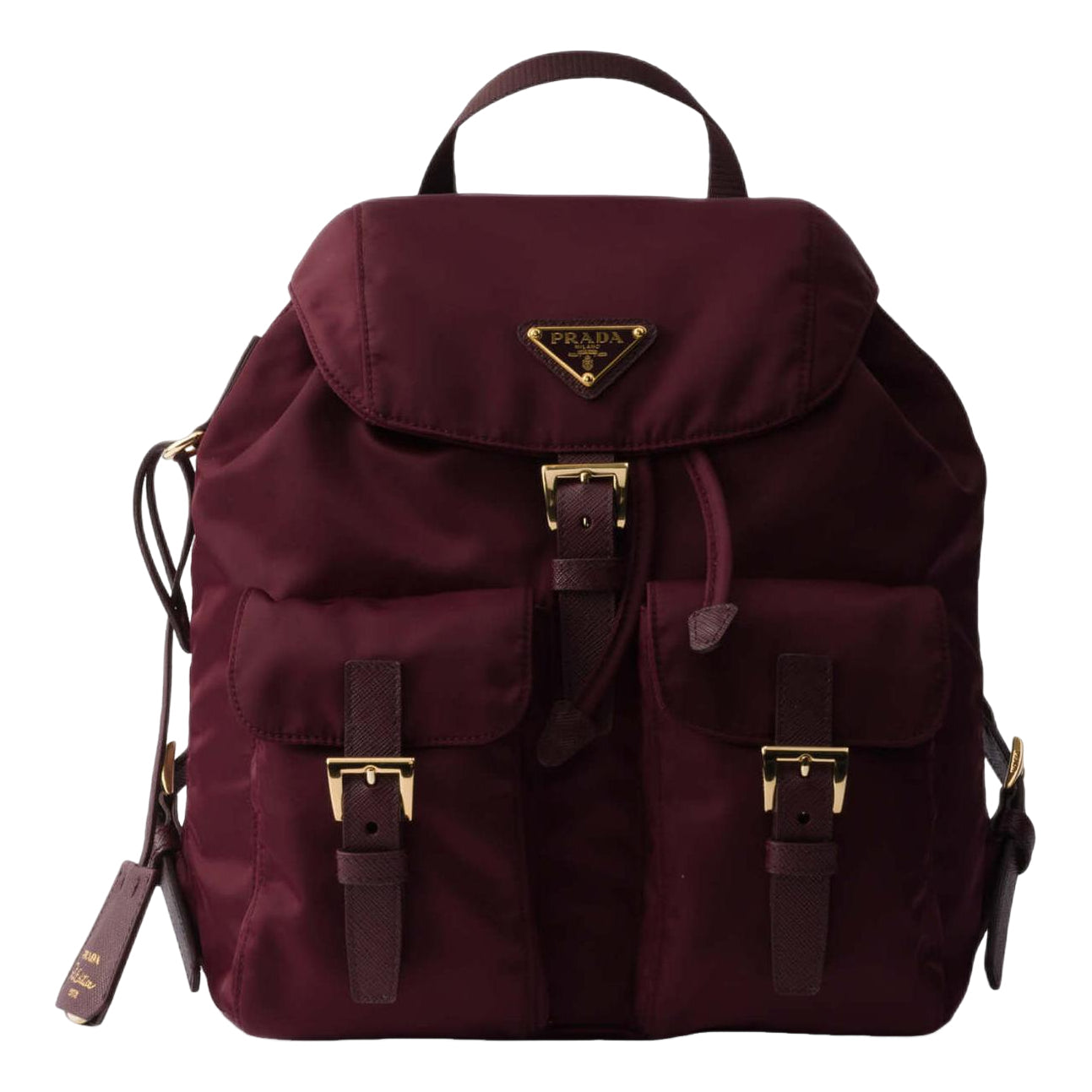 (WMNS) PRADA FW25 Re-Edition 1978 Small Re-Nylon Backpack 'Burgundy' 1BZ677-RV44-F0GCM