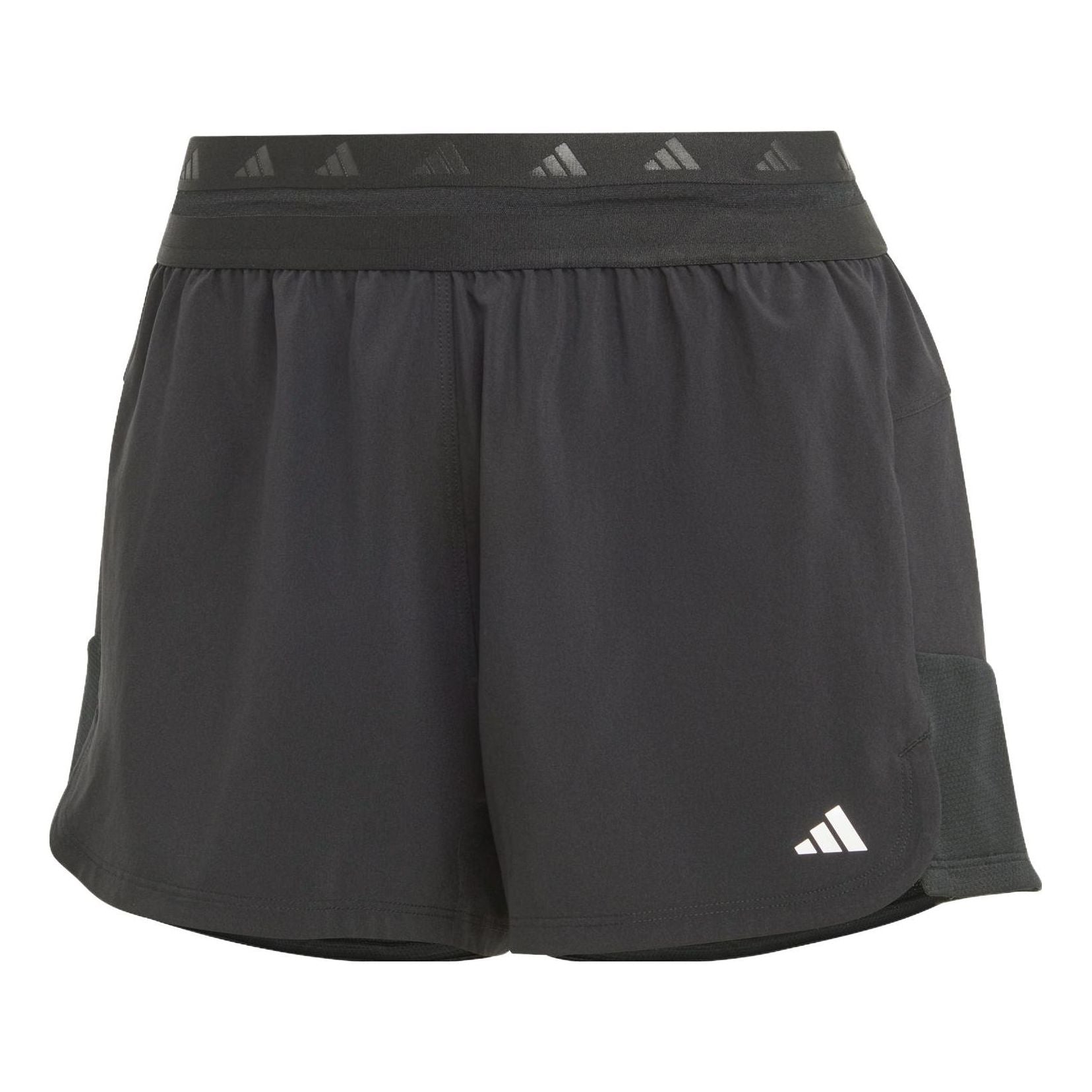 (WMNS) adidas Training Hyperglam Pacer Shorts Asia Sizing 'Black' IC8061