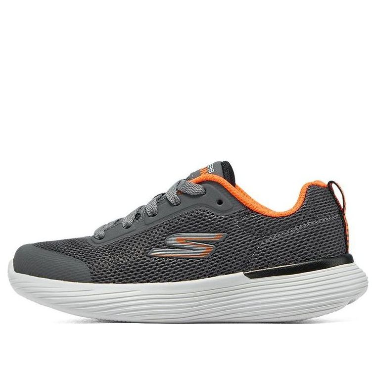(GS) Skechers Go Run 400 V2 Omega 'Grey Orange' 405100L-CCOR