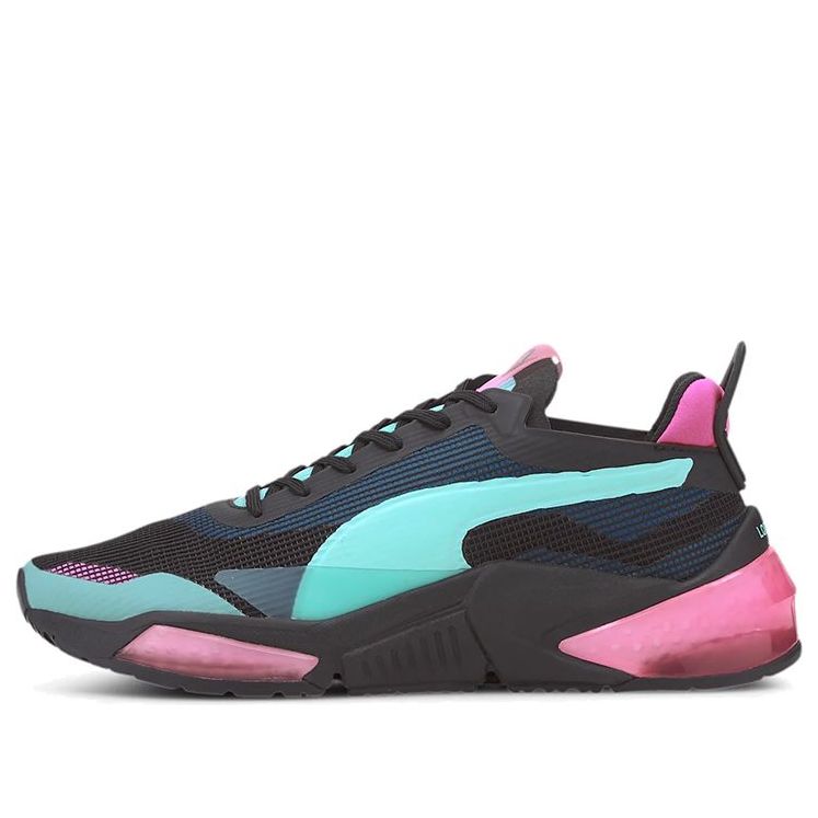(WMNS) PUMA Optic XI Lqdcell Black/Pink/Blue 193658-05