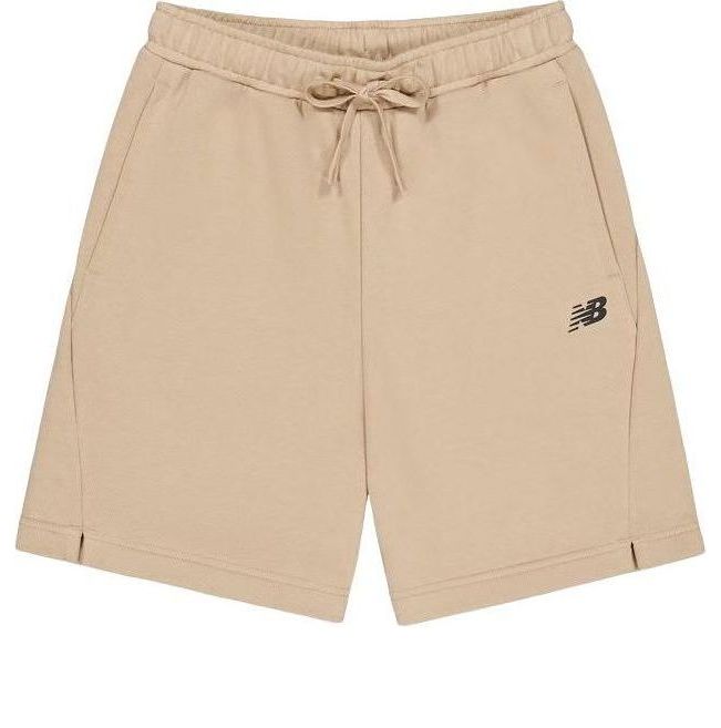 New Balance NB Logo Cotton Short Asia Sizing 'Pink' AMS41366-INC