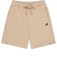 New Balance NB Logo Cotton Short Asia Sizing 'Pink' AMS41366-INC