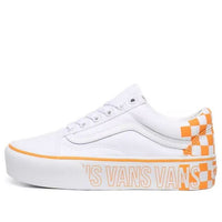 Vans Old Skool Platform 'White Orange' VN0A3B3UAHP