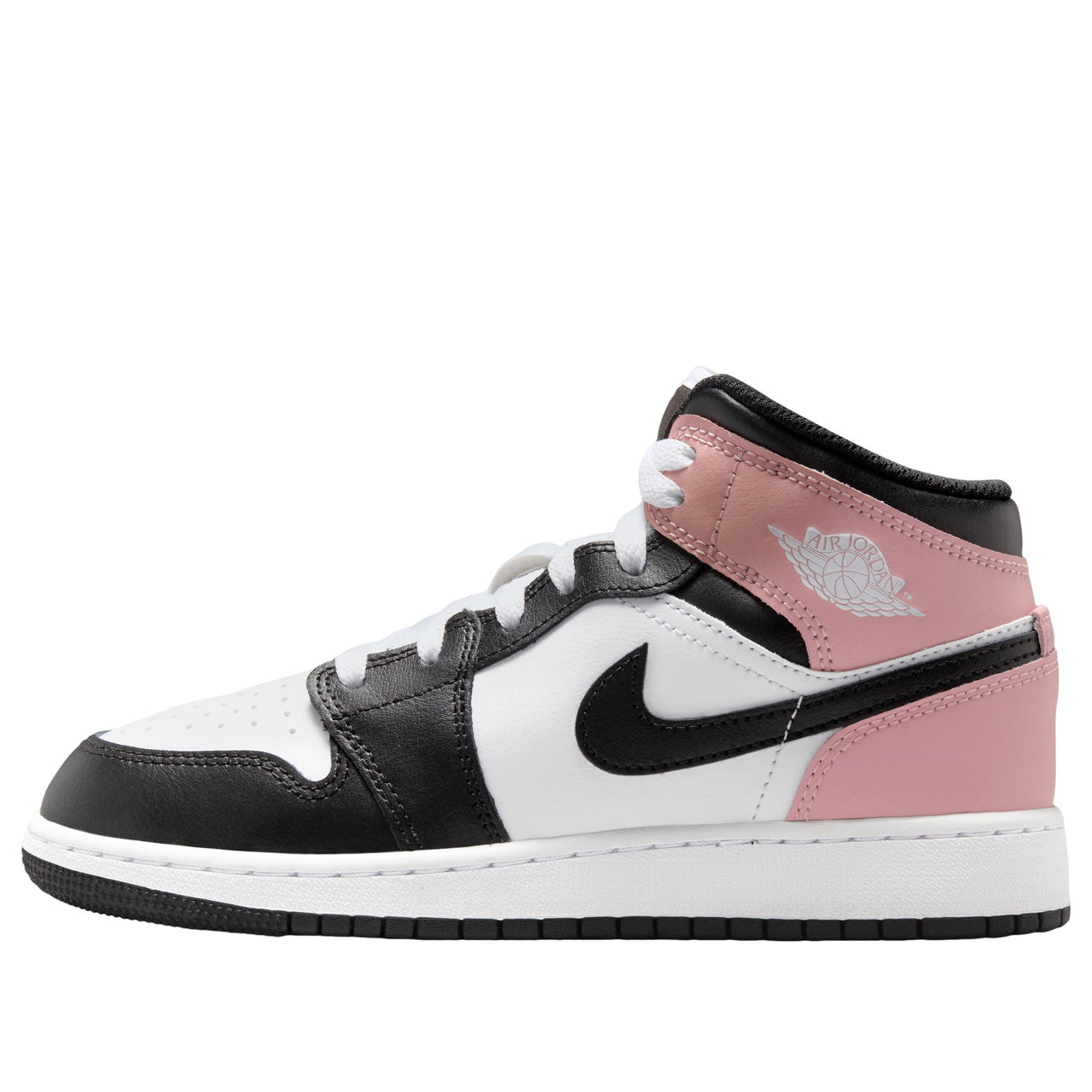 (GS) Air Jordan 1 Mid 'White Rust Pink' DQ8423-100