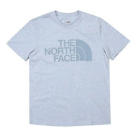 THE NORTH FACE Classic Logo Printing Solid Color Short Sleeve Unisex Blue 4NFO-KL6