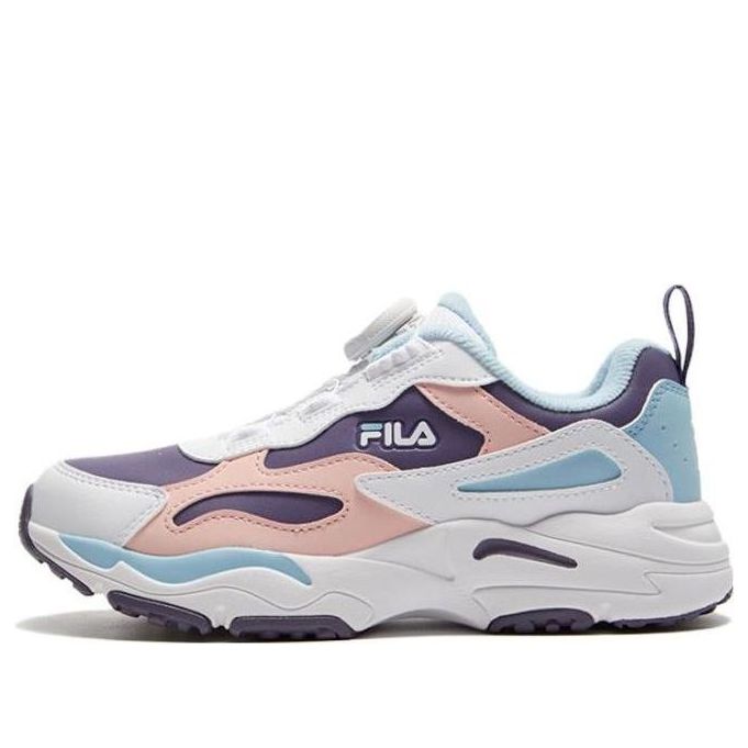 (GS) FILA Classic Sport Shoes 'White Pink Blue' K15B341191PWP