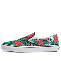 Vans Classic Slip-On 'Rose Skulls' VN0A7Q5D6BT