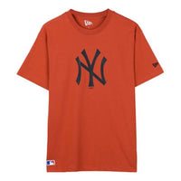 New Era MLB Large LOGO Round Neck Short Sleeve Unisex Red 12147605