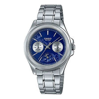 CASIO Quartz SilverBlue Analog LTP-2088D-2A1