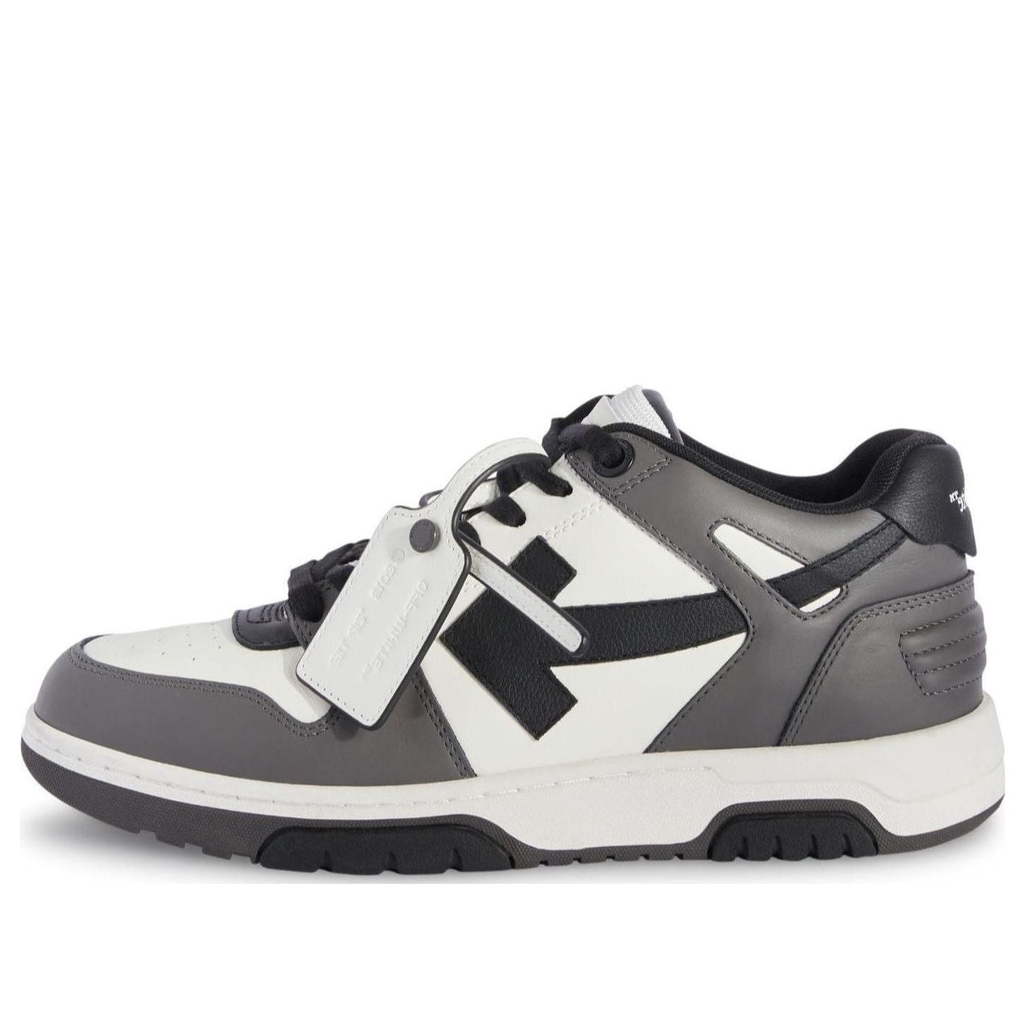 Off-White Out Of Office OOO Low Tops 'Dark Grey Black' OMIA189S24LEA0060710