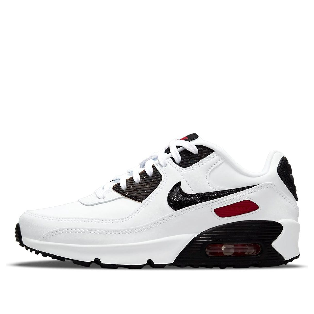 (GS) Nike Air Max 90 Leather SE 'White Very Berry' DH2605-100