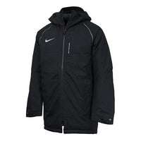 Nike F.C. Sideline Field Hood Jacket Black Casual Coat GYM Padded Black CJ5884-010