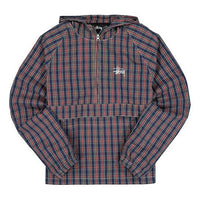 Stussy Brushed Cotton Anorak Plaid 'Muticolor' 115559