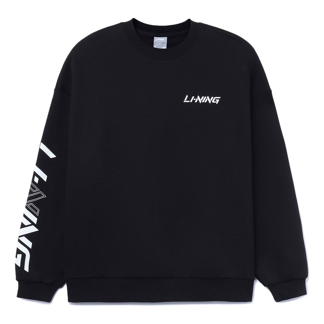 Li-Ning Graphic Sweatshirt 'Black' AWDSI49-3