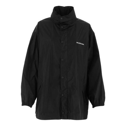 Balenciaga This Is Not Windbreaker Jacket 'Black' 661857TJOB91000