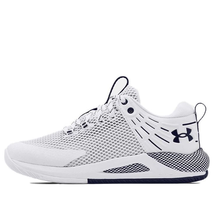 (WMNS) Under Armour HOVR Block City 'White Midnight Navy' 3023709-100