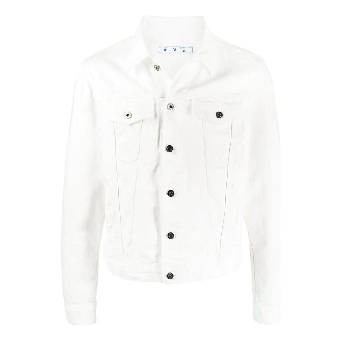 Off-White Arrows-Motif Shirt Jacket OMYE054F21DEN0020161