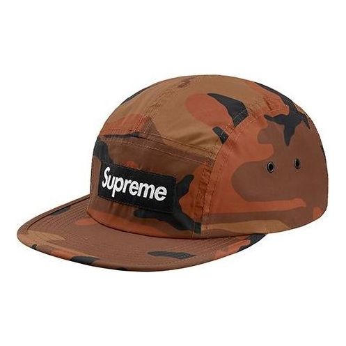 Supreme FW18 Reflective Camo Camp Cap 'Orange' SUP-FW18-162