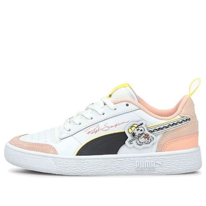 (GS) PUMA Peanuts x Ralph Sampson 'Snoopy - White Apricot Blush' 375793-02