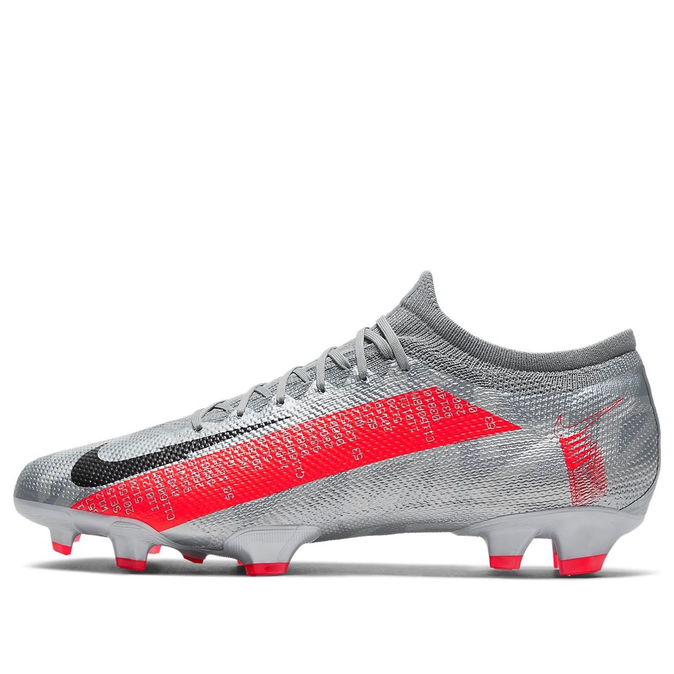 Nike Mercurial Vapor 13 Pro FG 'Metallic Grey Crimson' AT7901-906